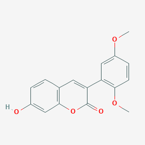 3-(2,5-dimethoxyphenyl)-7-hydroxy-2H-chromen-2-one