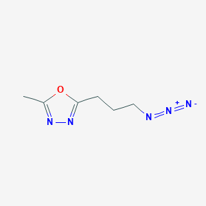 2-(3-Azidopropyl)-5-methyl-1,3,4-oxadiazole