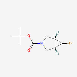 tert-Butyl (1R,5S,6r)-6-bromo-3-azabicyclo[3.1.0]hexane-3-carboxylate