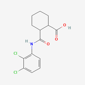 2-{[(2,3-Dichlorophenyl)amino]carbonyl}cyclohexanecarboxylic acid