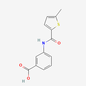 3-{[(5-Methylthiophen-2-yl)carbonyl]amino}benzoic acid