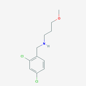 molecular formula C11H15Cl2NO B3009355 N-(2,4-dichlorobenzyl)-3-methoxypropan-1-amine CAS No. 103861-46-7