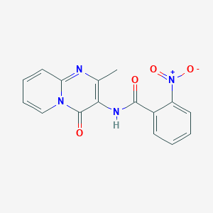 N-(2-methyl-4-oxopyrido[1,2-a]pyrimidin-3-yl)-2-nitrobenzamide