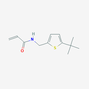 N-[(5-Tert-butylthiophen-2-yl)methyl]prop-2-enamide