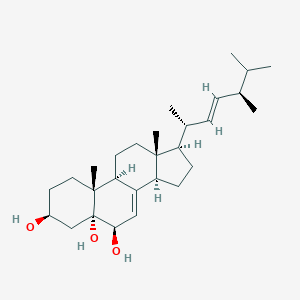 molecular formula C28H46O3 B030100 Cerevisterol CAS No. 516-37-0