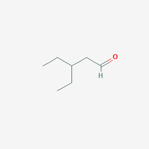 molecular formula C7H14O B3010029 3-Ethylpentanal CAS No. 39992-52-4