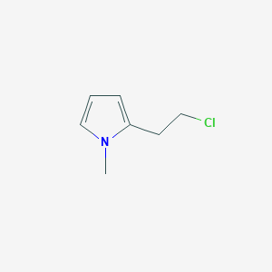 molecular formula C7H10ClN B3010174 2-(2-Chloroethyl)-1-methyl-1H-pyrrole CAS No. 1314902-61-8