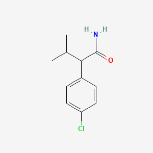 molecular formula C11H14ClNO B3010254 2-(4-Chlorophenyl)-3-methylbutanamide CAS No. 69741-69-1