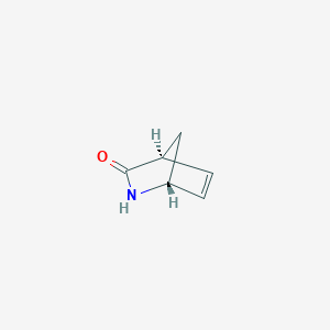 molecular formula C6H7NO B030103 (1R,4S)-2-Azabicyclo[2.2.1]hept-5-en-3-one CAS No. 79200-56-9