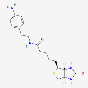 molecular formula C18H26N4O2S B3010682 Biotin-Aniline 