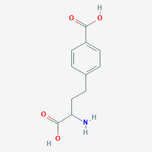 molecular formula C11H13NO4 B3010747 4-(3-Amino-3-carboxypropyl)benzoic acid CAS No. 784092-90-6