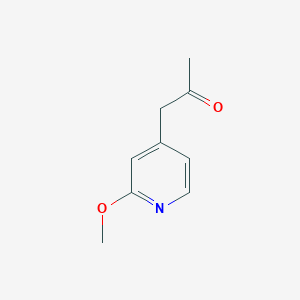molecular formula C9H11NO2 B3010760 1-(2-Methoxypyridin-4-yl)propan-2-one CAS No. 1532631-84-7