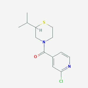 4-(2-Chloropyridine-4-carbonyl)-2-(propan-2-yl)thiomorpholine