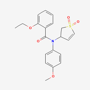 N-(1,1-dioxido-2,3-dihydrothiophen-3-yl)-2-ethoxy-N-(4-methoxyphenyl)benzamide