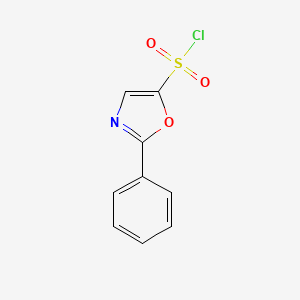 2-Phenyl-1,3-oxazole-5-sulfonyl chloride