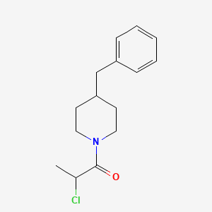 4-Benzyl-1-(2-chloropropanoyl)piperidine
