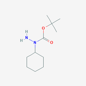 1-Cyclohexylhydrazinecarboxylic acid tert-butyl ester