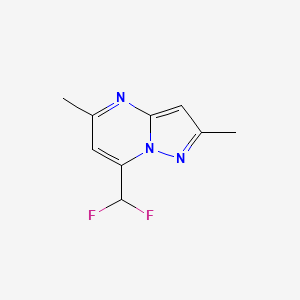 7-(Difluoromethyl)-2,5-dimethylpyrazolo[1,5-a]pyrimidine