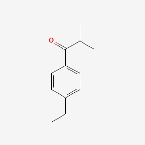 molecular formula C12H16O B3011002 1-(4-Ethylphenyl)-2-methylpropan-1-one CAS No. 68857-86-3