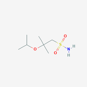 2-Isopropoxy-2-methylpropane-1-sulfonamide