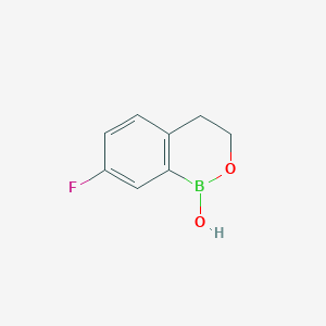 7-Fluoro-1-hydroxy-3,4-dihydro-2,1-benzoxaborinine