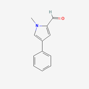 1-Methyl-4-phenylpyrrole-2-carbaldehyde