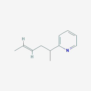 molecular formula C11H15N B3011360 2-(Hex-4-en-2-yl)pyridine CAS No. 1564095-66-4