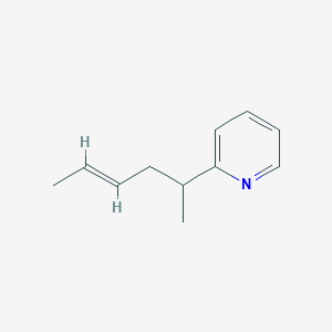 2-(Hex-4-en-2-yl)pyridine