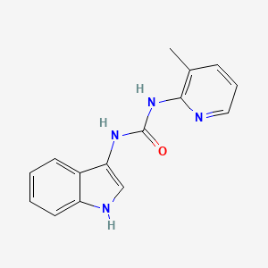 1-(1H-indol-3-yl)-3-(3-methylpyridin-2-yl)urea