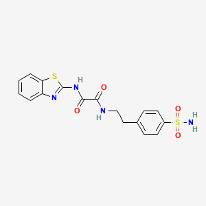N1-(benzo[d]thiazol-2-yl)-N2-(4-sulfamoylphenethyl)oxalamide