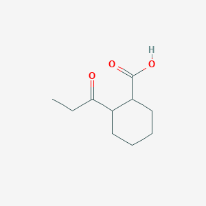 2-Propanoylcyclohexanecarboxylic acid