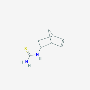 molecular formula C8H12N2S B3011444 n-Bicyclo(2.2.1)hept-5-en-2-ylthiourea CAS No. 660817-37-8