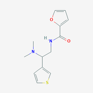 N-(2-(dimethylamino)-2-(thiophen-3-yl)ethyl)furan-2-carboxamide