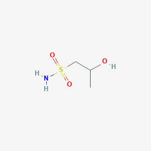 molecular formula C3H9NO3S B3011472 2-Hydroxypropane-1-sulfonamide CAS No. 84760-09-8