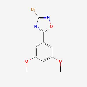 3-Bromo-5-(3,5-dimethoxyphenyl)-1,2,4-oxadiazole