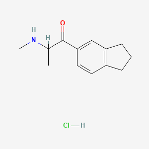 molecular formula C13H18ClNO B3011854 BK-IMP Hydrochloride CAS No. 100608-68-2
