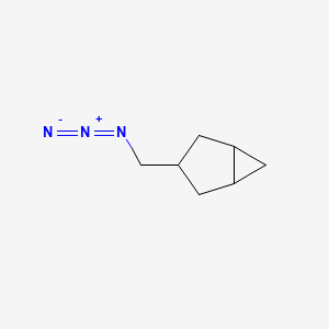 molecular formula C7H11N3 B3012129 3-(Azidomethyl)bicyclo[3.1.0]hexane CAS No. 1936290-27-5