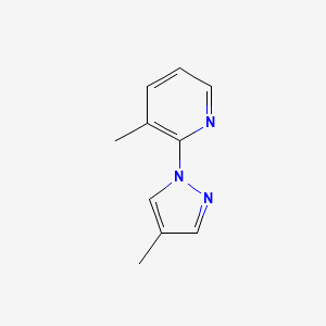 B3012175 3-Methyl-2-(4-methylpyrazol-1-yl)pyridine CAS No. 2379984-13-9