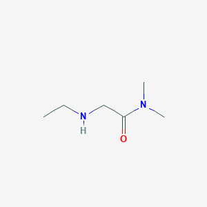 molecular formula C6H14N2O B3012201 2-(ethylamino)-N,N-dimethylacetamide CAS No. 97454-95-0