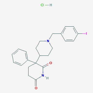 molecular formula C23H26ClIN2O2 B3012272 mAChR-IN-1 hydrochloride 