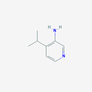 molecular formula C8H12N2 B3012329 4-isopropylpyridin-3-amine CAS No. 1337991-84-0