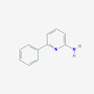 molecular formula C11H10N2 B030124 2-氨基-6-苯基吡啶 CAS No. 39774-25-9