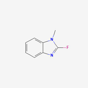 molecular formula C8H7FN2 B3012472 2-fluoro-1-methyl-1H-1,3-benzodiazole CAS No. 2172266-67-8
