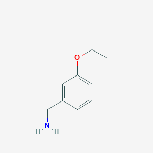 molecular formula C10H16ClNO B3012728 (3-Isopropoxyphenyl)methanamine CAS No. 400771-44-0