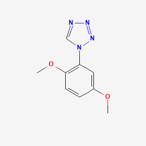 molecular formula C9H10N4O2 B3012745 1-(2,5-dimethoxyphenyl)-1H-tetrazole CAS No. 171820-47-6