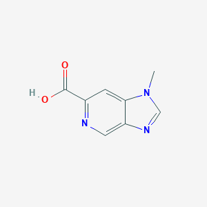 molecular formula C8H7N3O2 B030130 1-Methyl-1H-imidazo[4,5-c]pyridine-6-carboxylic acid CAS No. 1234014-36-8