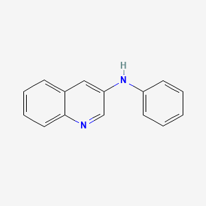 molecular formula C15H12N2 B3013186 N-phenylquinolin-3-amine CAS No. 108618-27-5