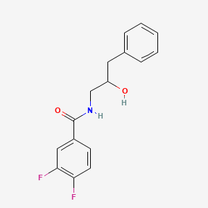 3,4-difluoro-N-(2-hydroxy-3-phenylpropyl)benzamide