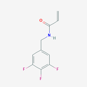 N-[(3,4,5-Trifluorophenyl)methyl]prop-2-enamide