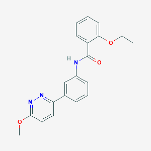 2-ethoxy-N-(3-(6-methoxypyridazin-3-yl)phenyl)benzamide